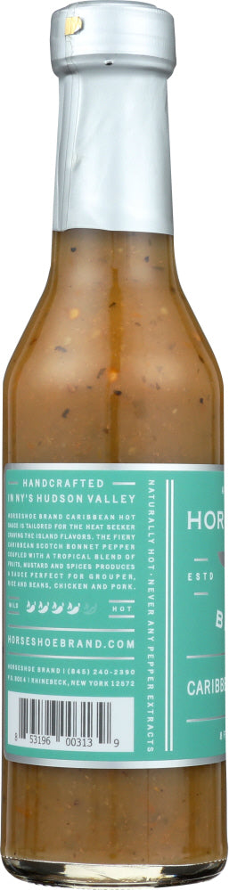 HORSESHOE BRAND: Caribbean Hot Sauce, 8 fo Online now