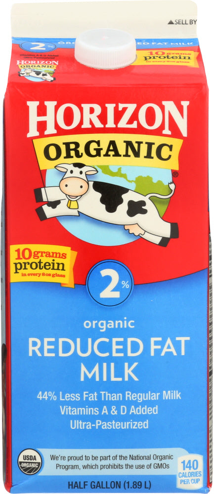 HORIZON: Organic 2% Reduced Fat Milk, 64 oz on Sale