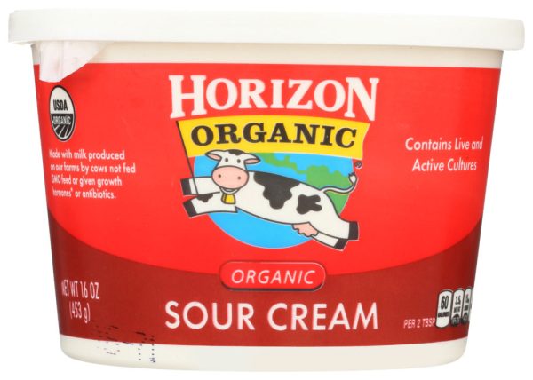 HORIZON: Organic Cultured Sour Cream, 16 oz Online