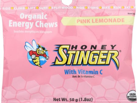 HONEY STINGER: Organic Energy Chews Pink Lemonade, 1.8 oz Fashion