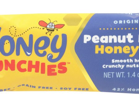 HONEY BUNCHIES: Peanut Pecan Honey Bar, 1.40 oz Online now