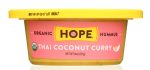 HOPE FOODS: Organic Thai Coconut Curry Hummus, 8 oz For Discount