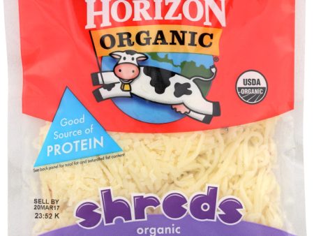 HORIZON: Organic Shredded Mozzarella Cheese, 6 oz Hot on Sale