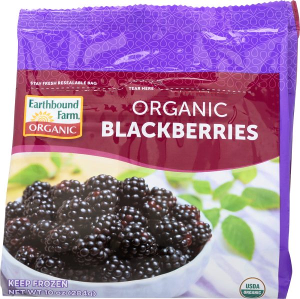 EARTHBOUND FARM: Organic Frozen Blackberries, 10 oz For Discount