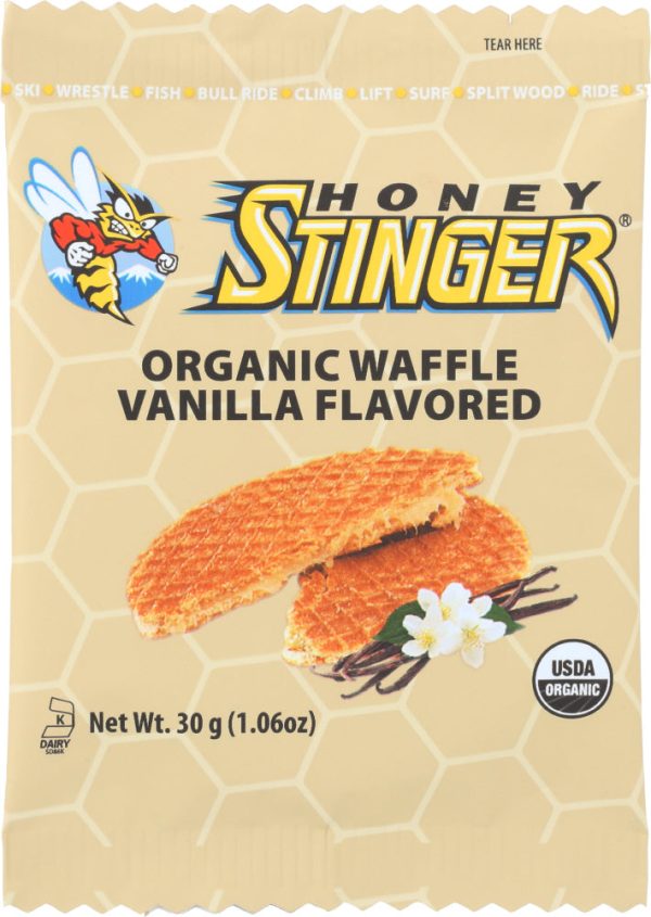 HONEY STINGER: Waffle Vanilla, 1.06 oz Cheap