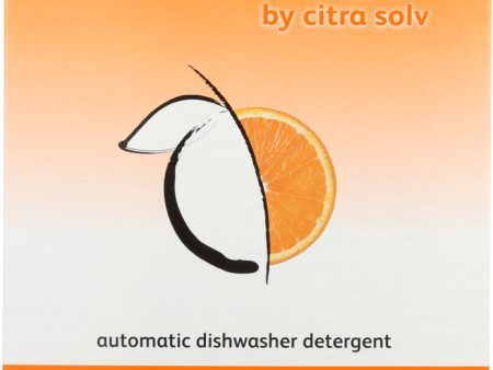 HOMESOLV: Citradish Automatic Dishwasher Detergent Valencia Orange, 45 oz Cheap