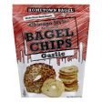 HOMETOWN BAGEL: Chicago Style Bagel Chips Garlic, 6 oz Online