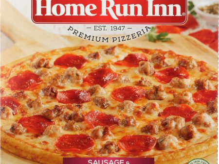 HOME RUN INN: Sausage & Uncured Pepperoni Classic Pizza, 31 oz Online Hot Sale