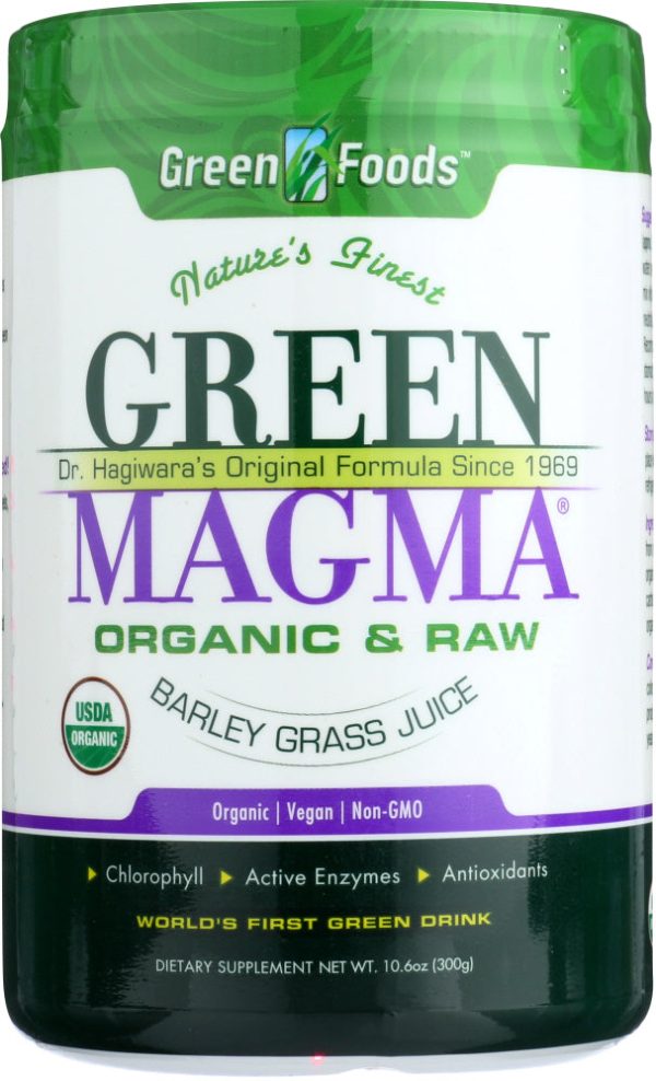 GREEN FOODS: Green Magma Barley Grass Juice Powder, 10.6 oz on Sale