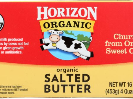 HORIZON: Organic Salted Butter, 16 oz Supply