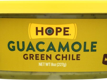 HOPE: Green Chile Mild Guacamole, 8 oz Hot on Sale