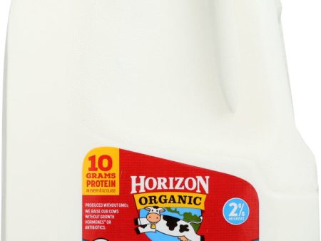 HORIZON: Organic Reduced 2% Fat Milk, 128 oz Cheap