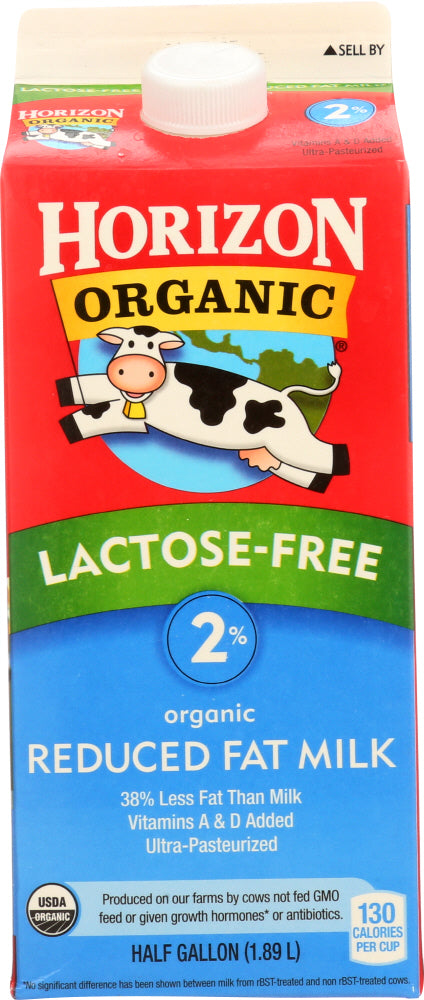 HORIZON: Organic Lactose-Free 2% Reduced Fat Milk, 64 Oz Cheap