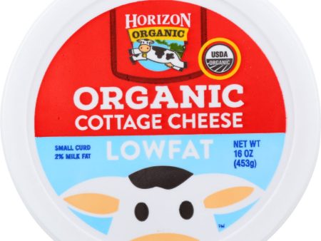 HORIZON: Organic Lowfat Cottage Cheese, 16 oz Hot on Sale