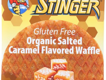 HONEY STINGER: Waffle Salted Caramel Gluten Free, 1.06 oz Discount