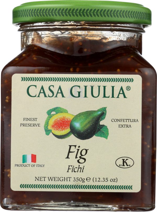 CASA GIULIA: Fig Jam, 12.35 oz For Cheap