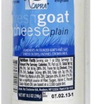 CAPRA: Cheese Goat Log Plain, 10.5 oz Fashion