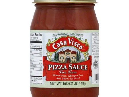 CASA VISCO: Gluten Free & Allergen Free Pizza Sauce, 16 oz For Sale