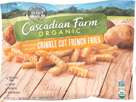 CASCADIAN FARMS: Crinkle Cut French Fries, 16 oz Online Sale