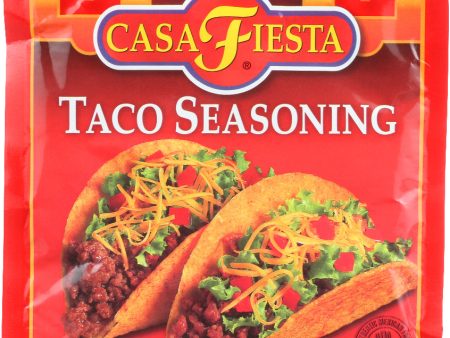 CASA FIESTA: Taco Seasoning Mild, 1.25 oz Cheap