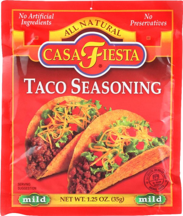 CASA FIESTA: Taco Seasoning Mild, 1.25 oz Cheap