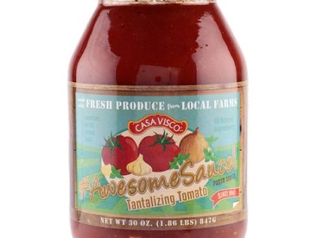 CASA VISCO: AwesomeSauce Tomato Sauce, 30 oz For Sale