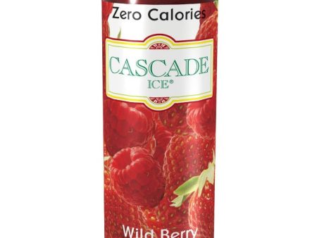 CASCADE ICE: Zero Calories Sparkling Water Wild Berry, 17.2 fl oz Fashion