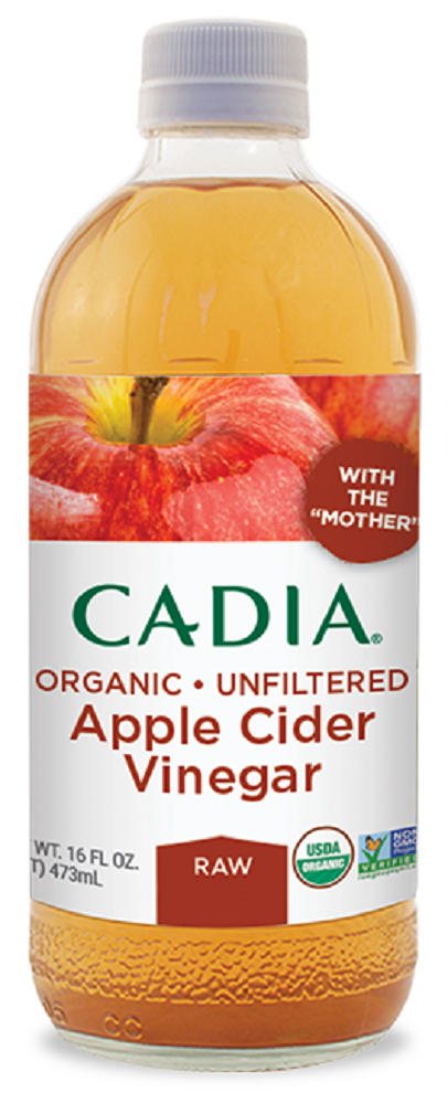 CADIA: Organic Apple Cider Vinegar, 16 oz Supply