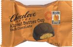 CHOCOLOVE: Almond Butter Cups Dark Chocolate, 0.6 oz Sale