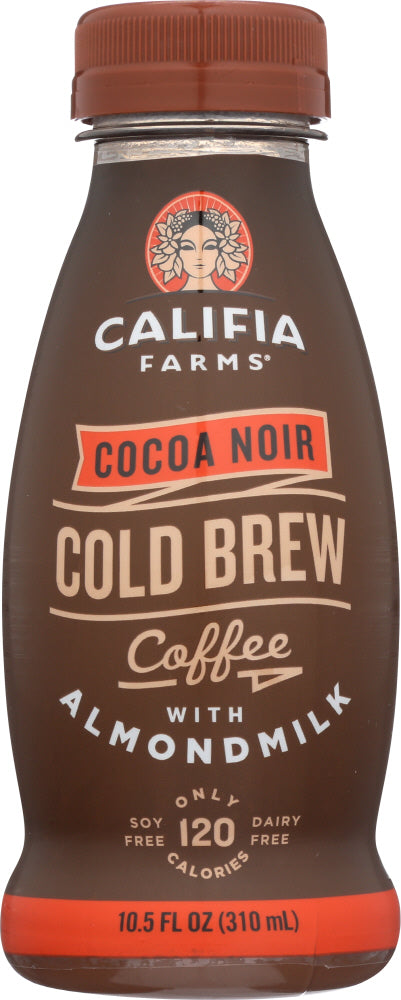 CALIFIA FARMS: Cocoa Noir Iced Coffee with Almond Milk, 10.5 oz For Discount