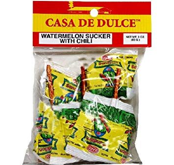 CASA DE DULCE: Lollipop Watermelon With Chili, 3 oz Hot on Sale