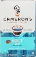 CAMERONS COFFEE: Donut Shop Coffee 12 Ct, 4.33 oz For Cheap