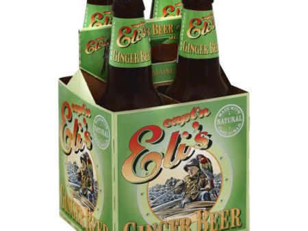 CAPTAIN E: Ginger Beer Soda 4pk, 48 oz Sale