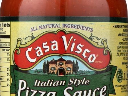 CASA VISCO: Italian Style Pizza Sauce, 16 oz Online Sale