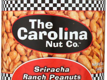 CAROLINA NUT: Sriracha Ranch Peanuts, 12 oz Fashion