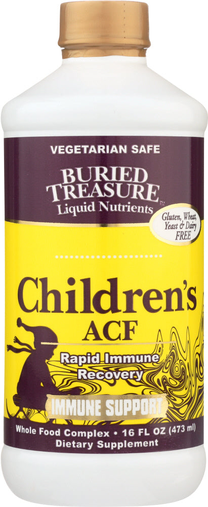 BURIED TREASURE: Acute Cold and Flu Children, 16 oz Cheap