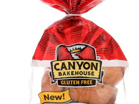 CANYON BAKEHOUSE: Cinnamon Raisin Bagels 4pc, 14 oz Online