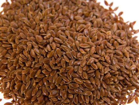 BULK SEEDS: Organic Brown Flax Seed, 25 lb Supply