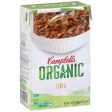 CAMPBELLS: Organic Lentil Soup, 17 oz Online Hot Sale