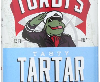 CAPTAIN TOADYS: Tasty Tartar Sauce, 8 oz Online Hot Sale