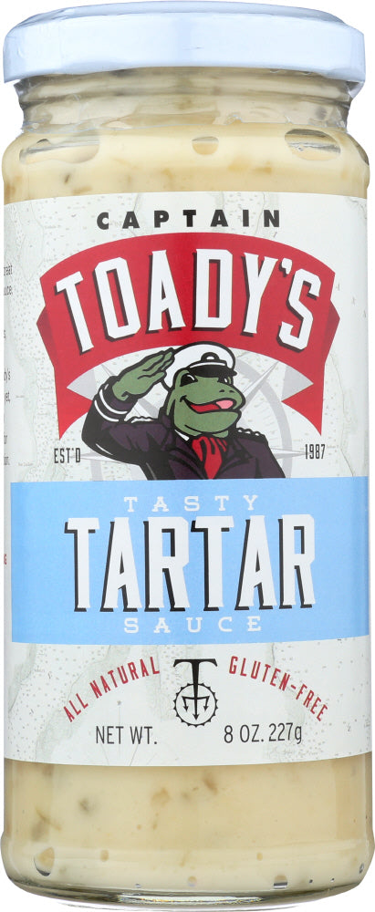 CAPTAIN TOADYS: Tasty Tartar Sauce, 8 oz Online Hot Sale