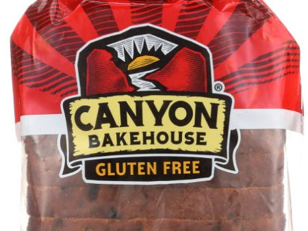 CANYON BAKEHOUSE: Cinnamon Raisin Bread Gluten Free, 18 oz on Sale