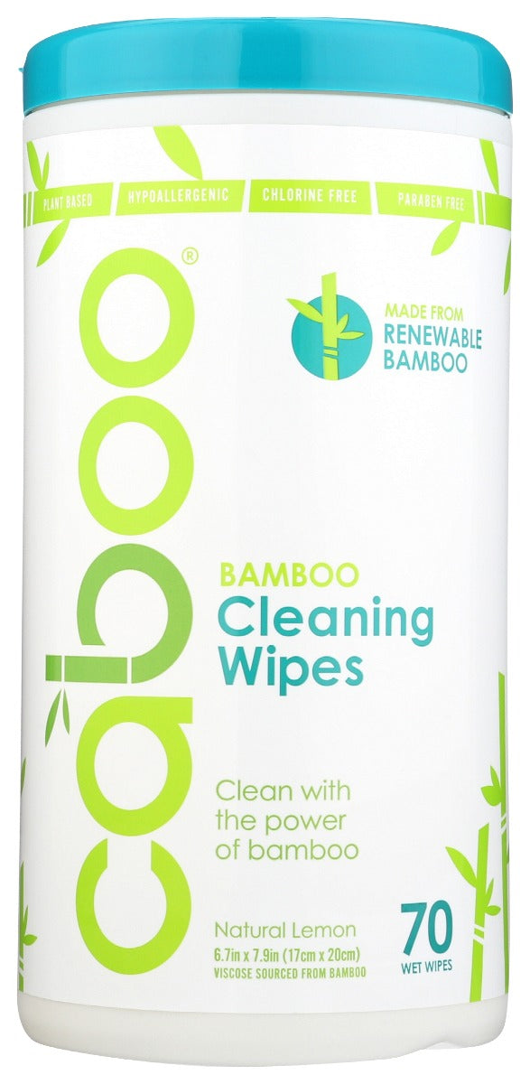 CABOO: Wipes Cleaning Lemon, 70 pc Discount