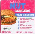 CARLA LEES: Thai Coconut Nut Burgers, 14 oz Hot on Sale