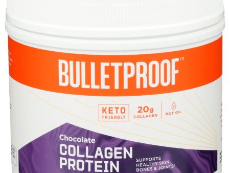 BULLETPROOF: Collagen Protein Chocolate, 14.3 oz Discount