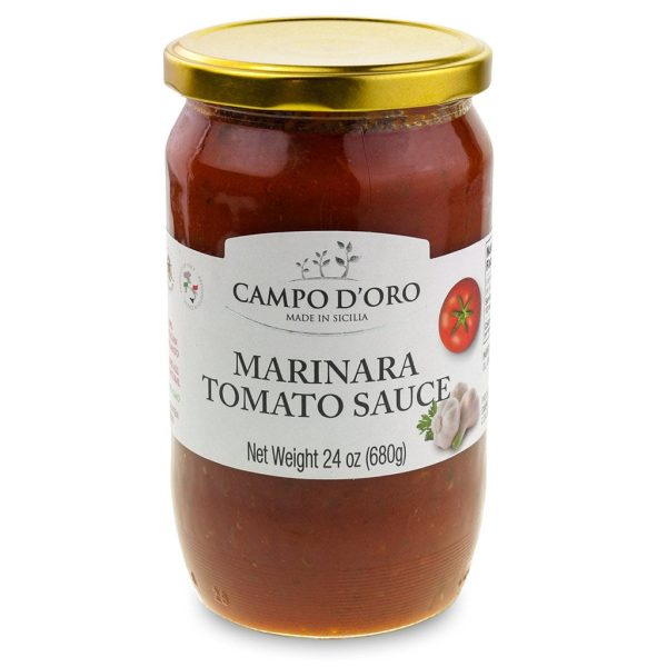 CAMPO DORO: Sauce Tomato Marinara, 24 oz Hot on Sale