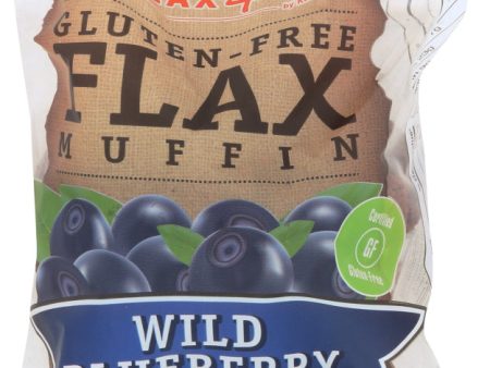 FLAX4LIFE: Gluten Free Flax Muffins Wild Blueberry Single, 3.5 oz on Sale