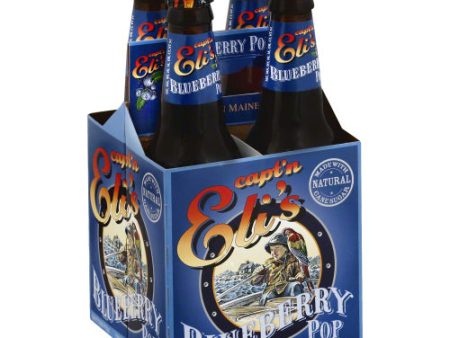 CAPTAIN E: Blueberry Pop 4pk, 48 oz Online Hot Sale