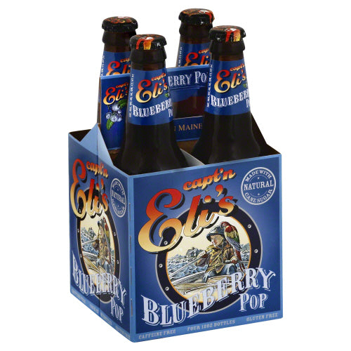 CAPTAIN E: Blueberry Pop 4pk, 48 oz Online Hot Sale