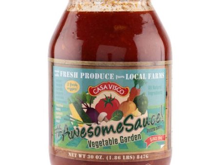 CASA VISCO: Awesome Sauce Vegetable Garden, 30 oz Online